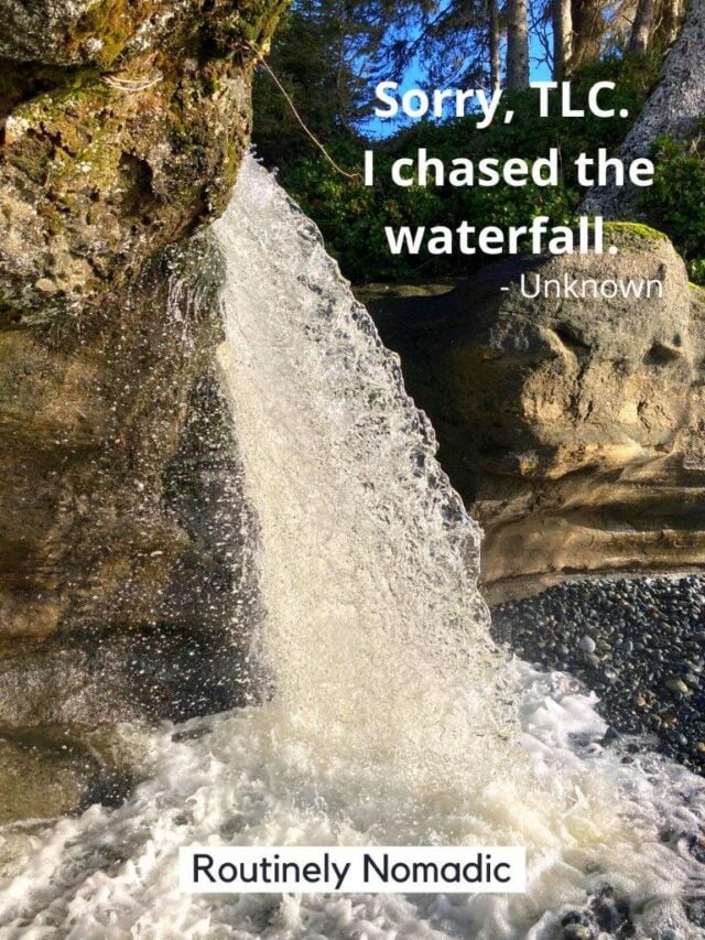 Stunning Waterfall Quotes 125 of the Best Falls Quotes Routinely Nomadic