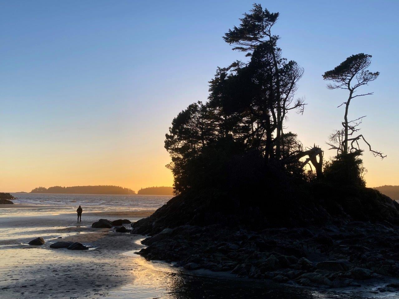 Tonquin Beach BC sunset