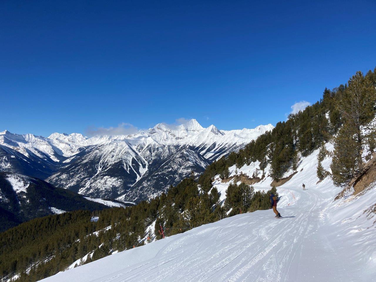 Get Me Down run from summit at Panorama Resort
