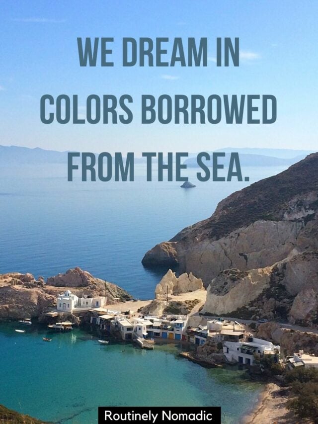 80 Sea Captions for Instagram Routinely Nomadic