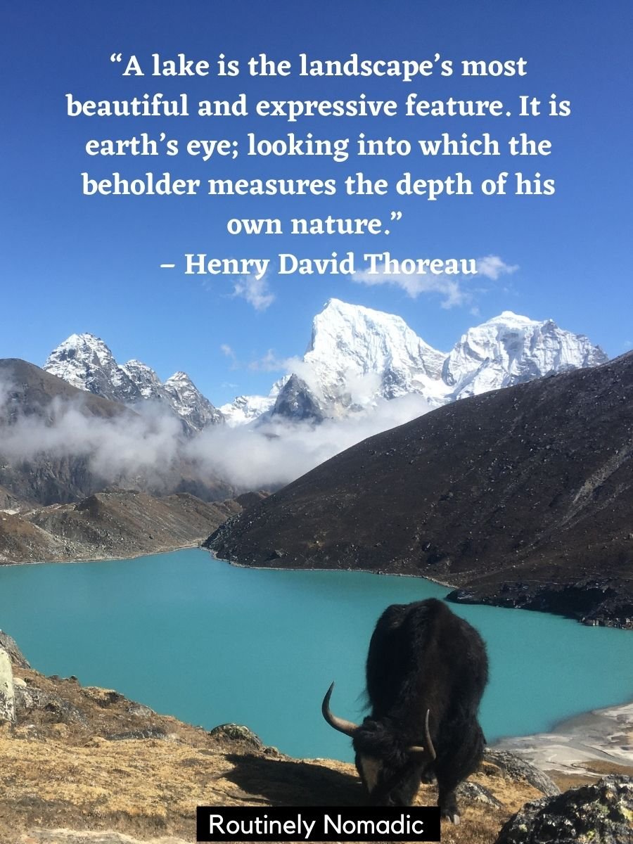 Stunning Lake Quotes: 140 Lake Sayings to Reflect On | Routinely Nomadic