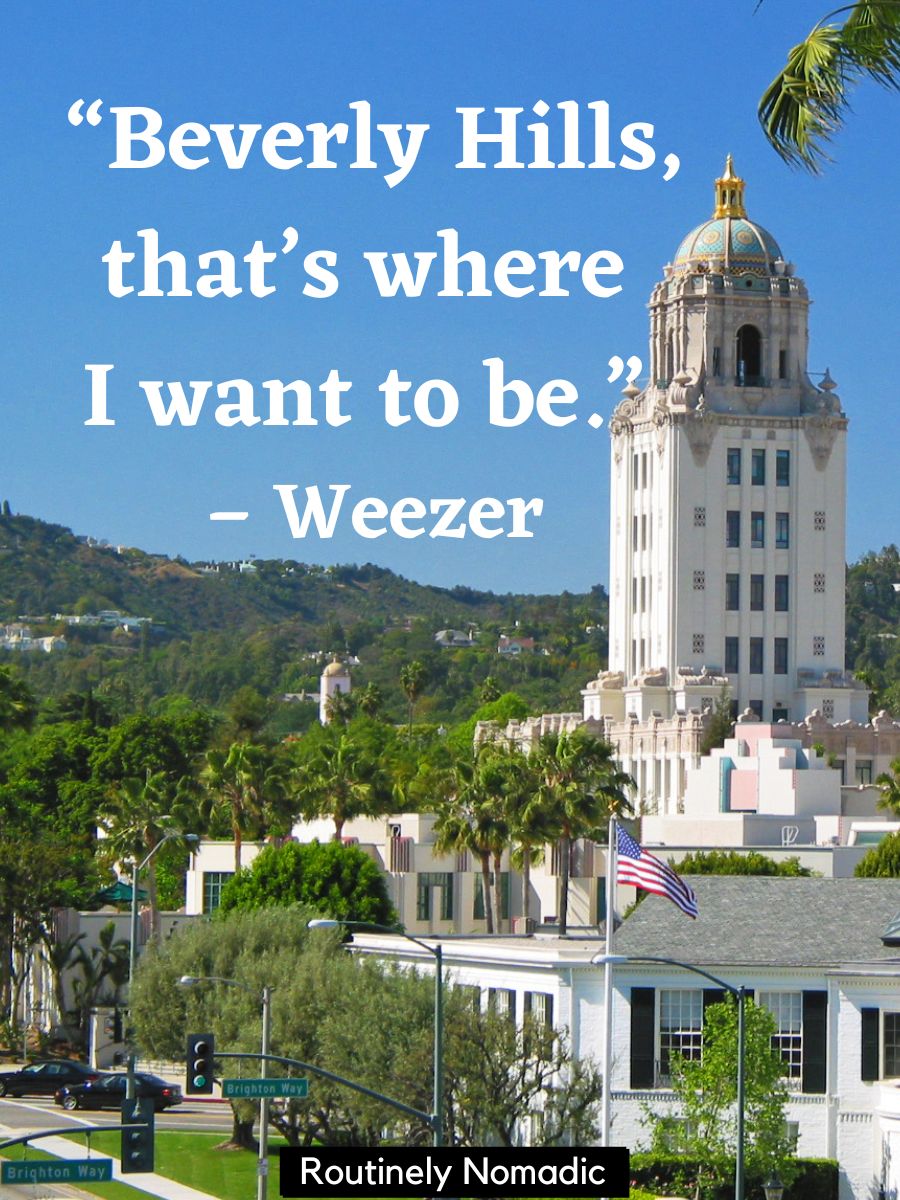 100 Best Beverly Hills Captions | Routinely Nomadic