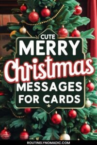 Cute Merry Christmas Messages for cards