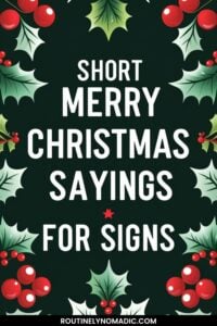Merry Christmas Sayings