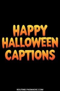 Happy Halloween Captions
