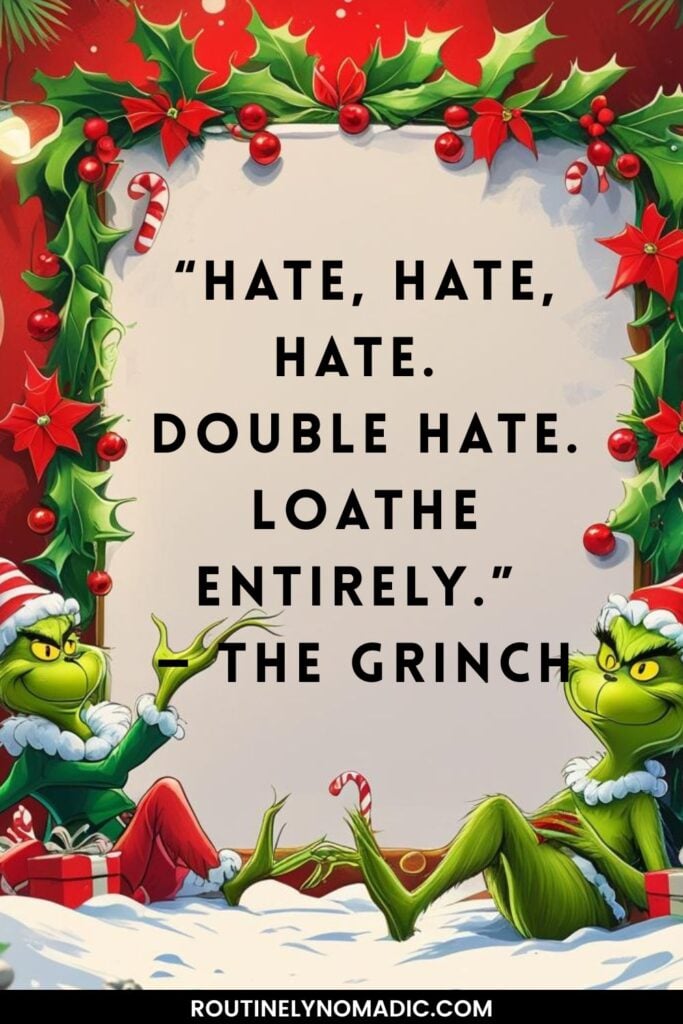 Grinch quotes