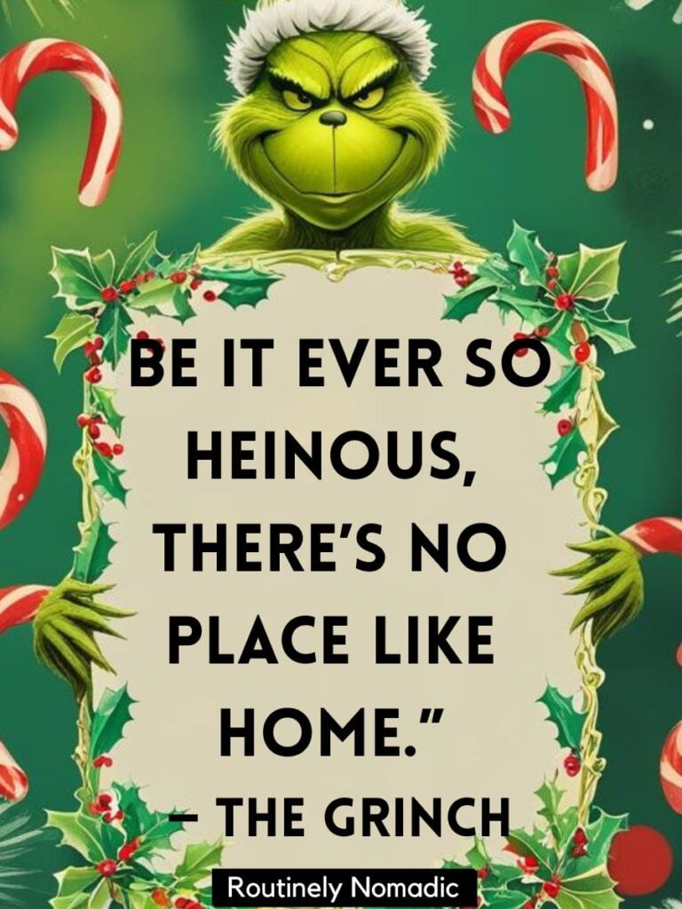 Grinch Quotes, sayings and captions