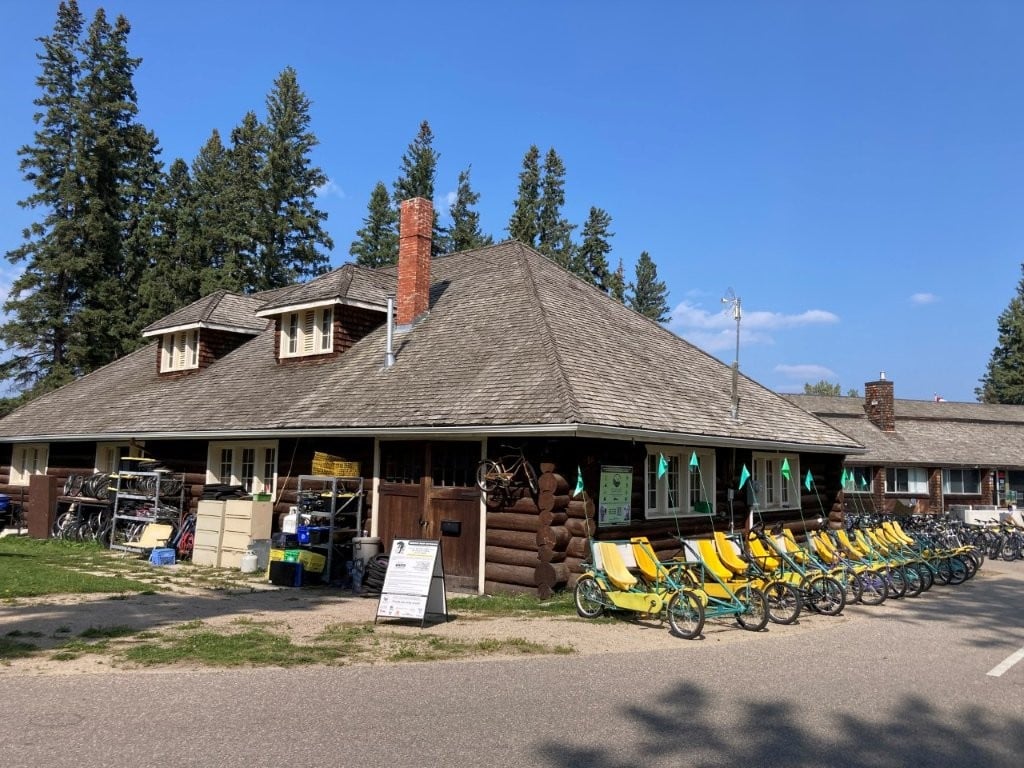 Grey Owl Center in Waskesiu Lake