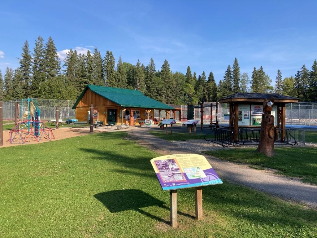 Waskesiu Rec Centre sport court