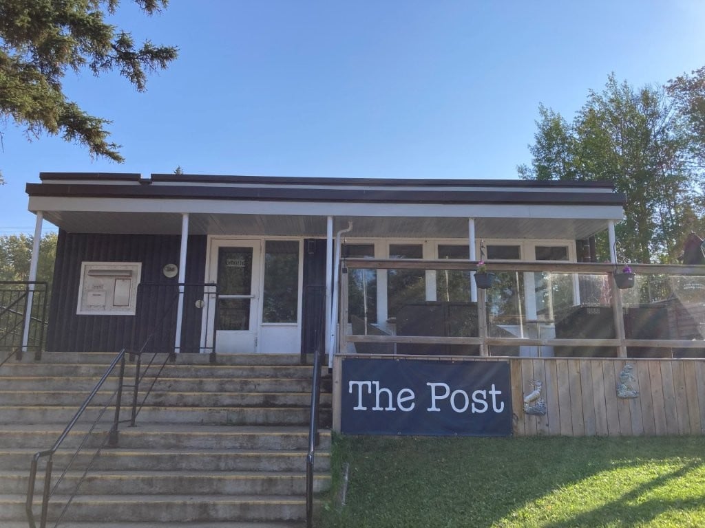 The Post restaurant in Waskesiu Lake Saskatchewan