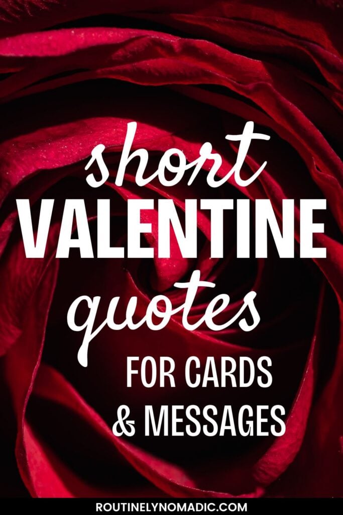Short Happy Valentine's Day Quotes