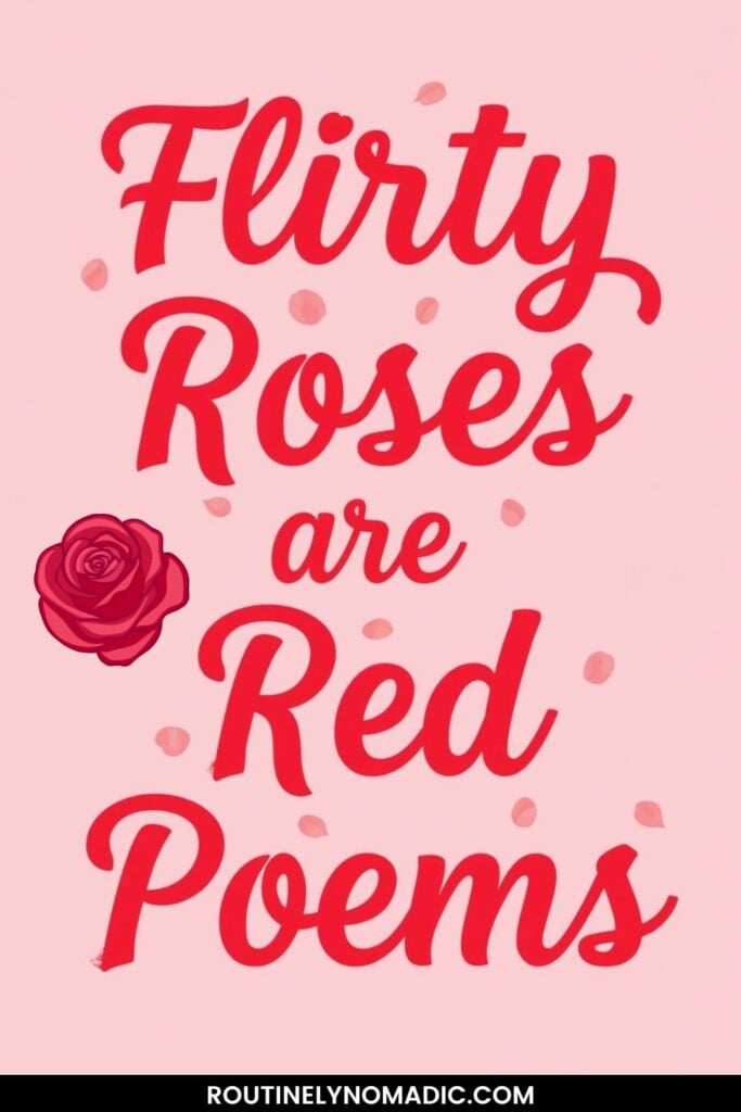 Roses are red poems and quotes