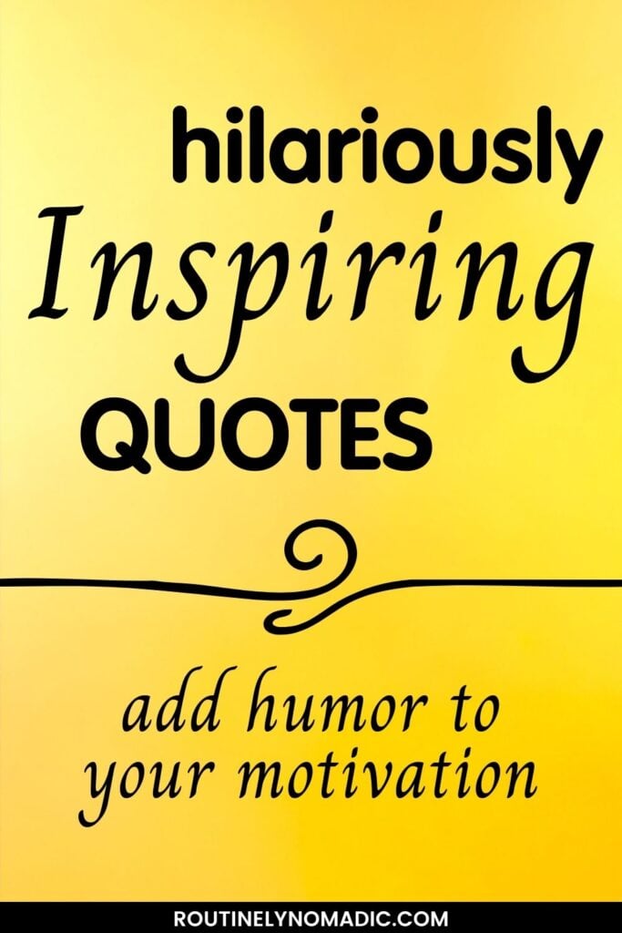 Funny Inspirational Quotes