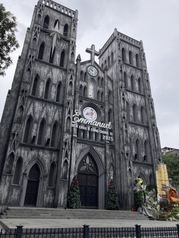 Large grey cathedral