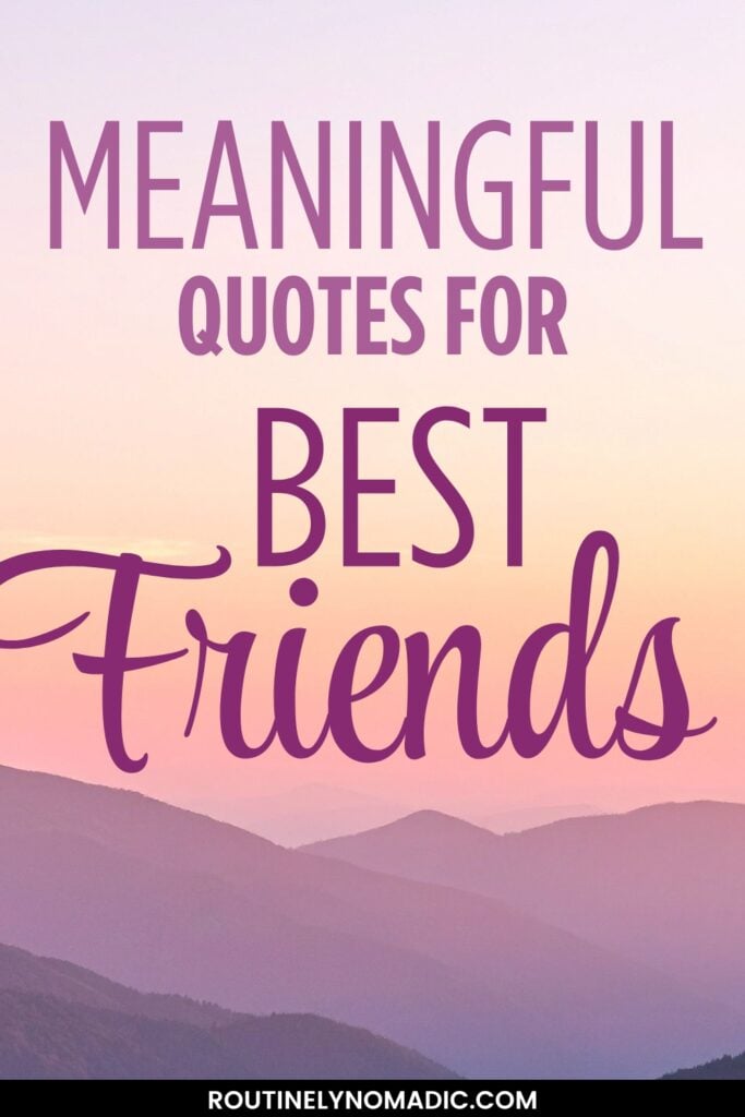 Best friend quotes