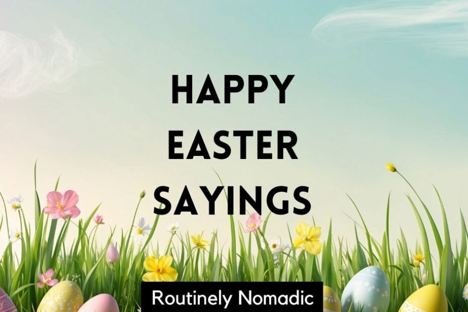 Happy Easter Sayings