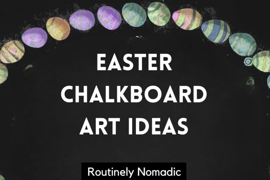 Easter chalkboard art ideas