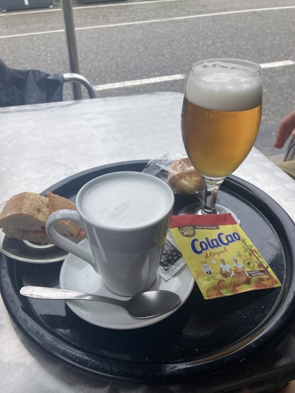 Beer and colacao