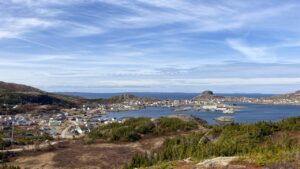 Fishing village on Fogo Island