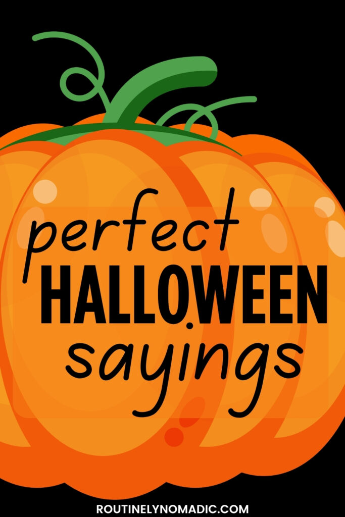 Happy Halloween Sayings