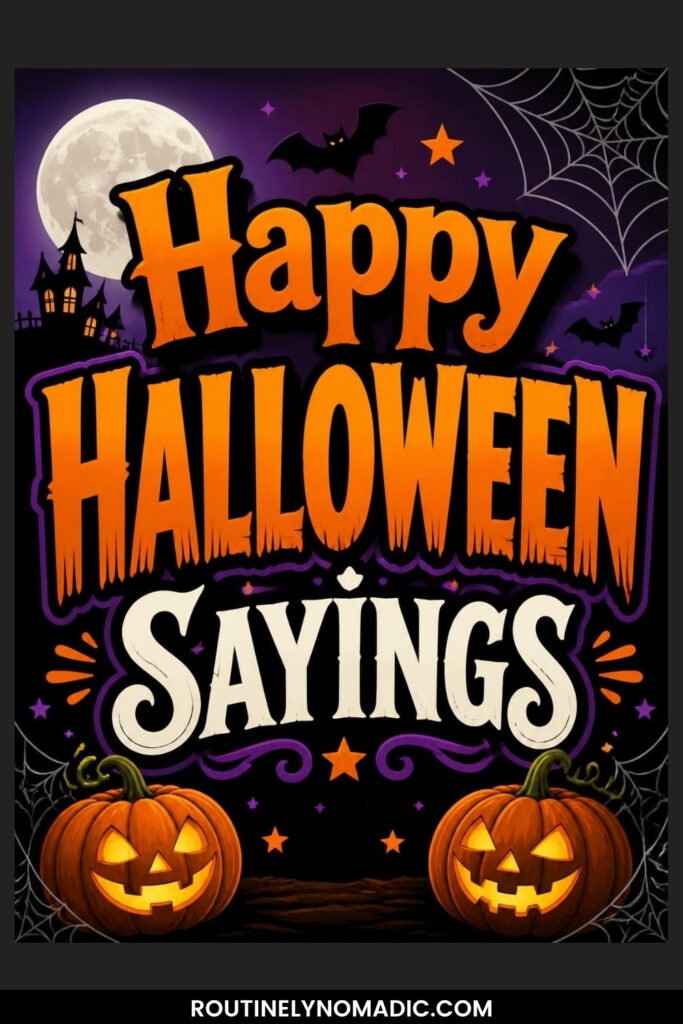 Happy Halloween Sayings