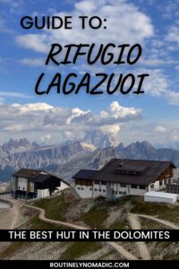 Rifugio Lagzuoi mountain hut - Pinterest