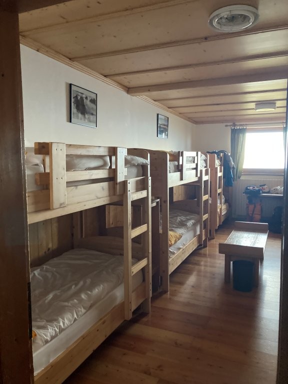 Dorm room in Rifugio Lagazuoi