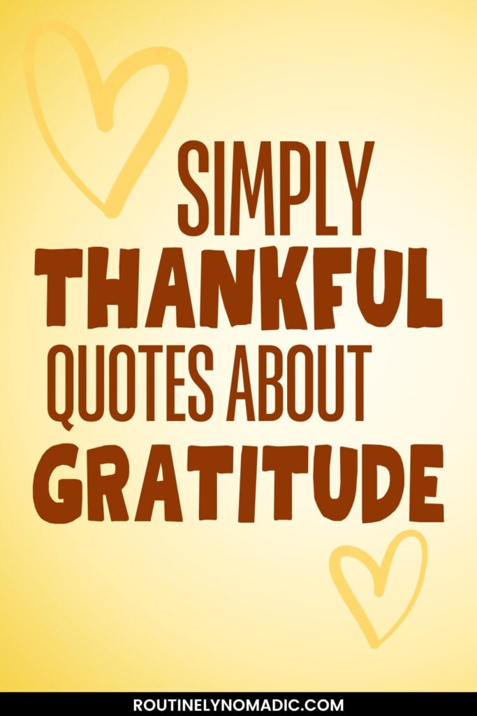 short gratitude quotes