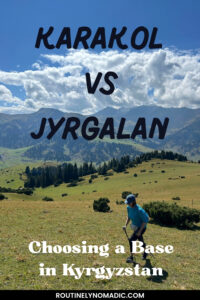 Karakol vs Jyrgalan Pinterest photo