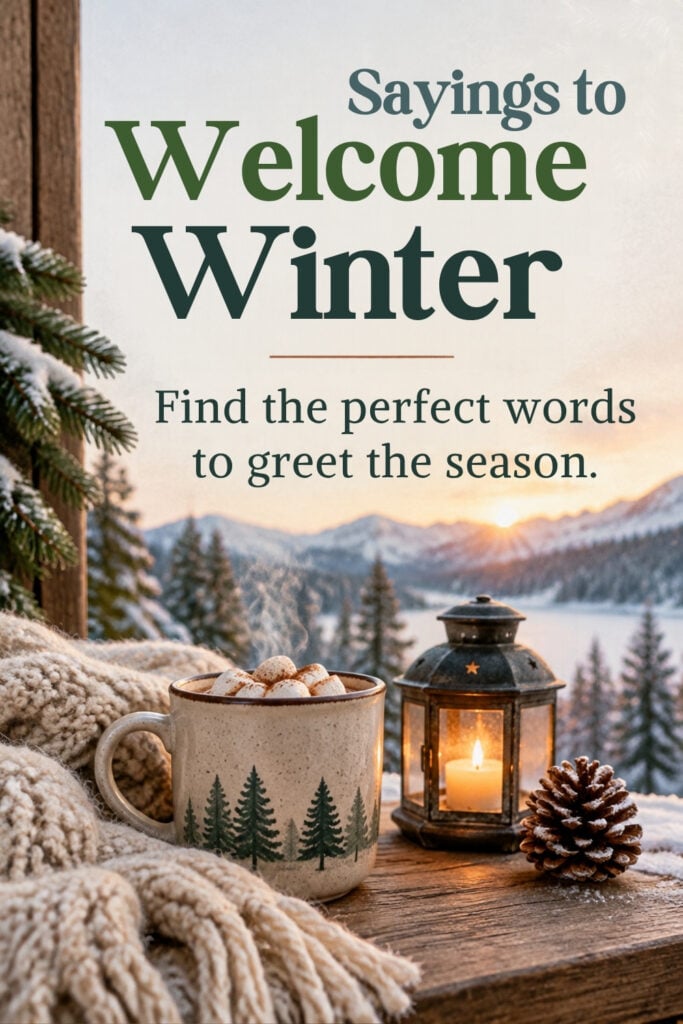Hello Winter Sayings
