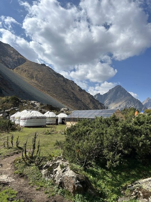 Yurt camp in Kyrgyzstan