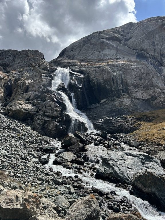 Rocky waterfall